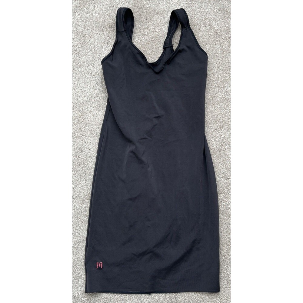 Ruby Ribbon Shapewear Slip Medium Grip Edge Black Dress Tank Slimming Support